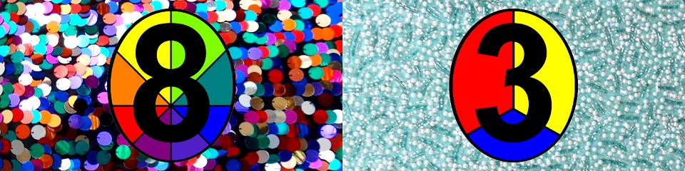 Sequine 8 Colors - Beads 8 Colors
